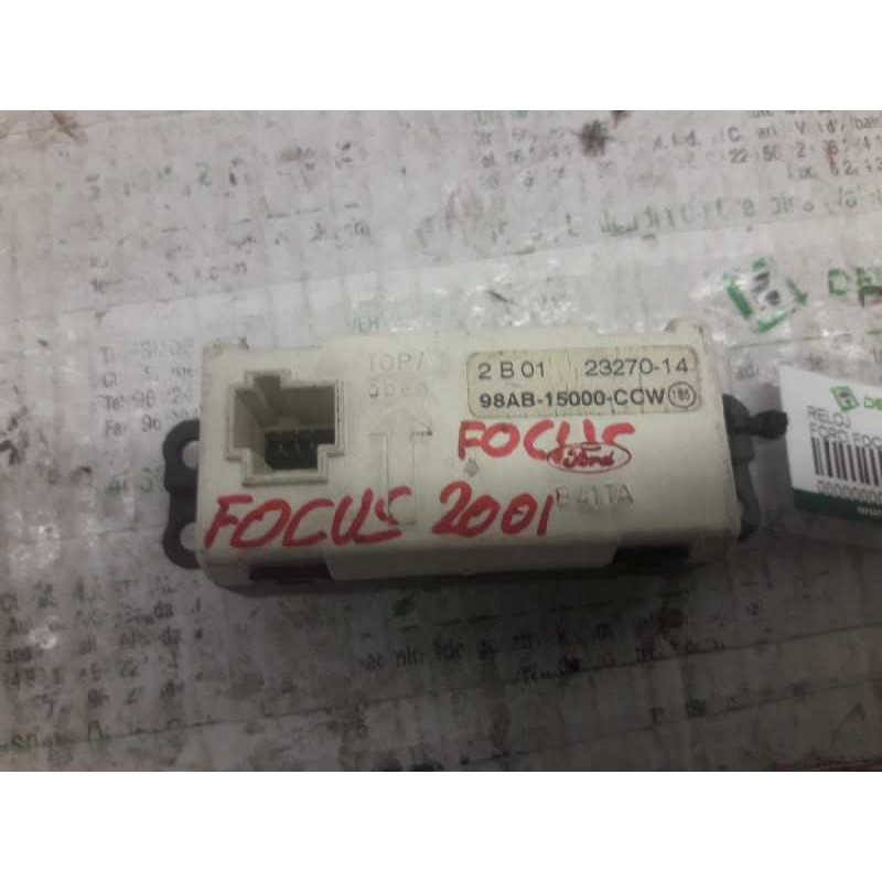 Recambio de reloj para ford focus berlina (cak) 1.4 cat referencia OEM IAM 98AB15000CCW 6 PINS 2