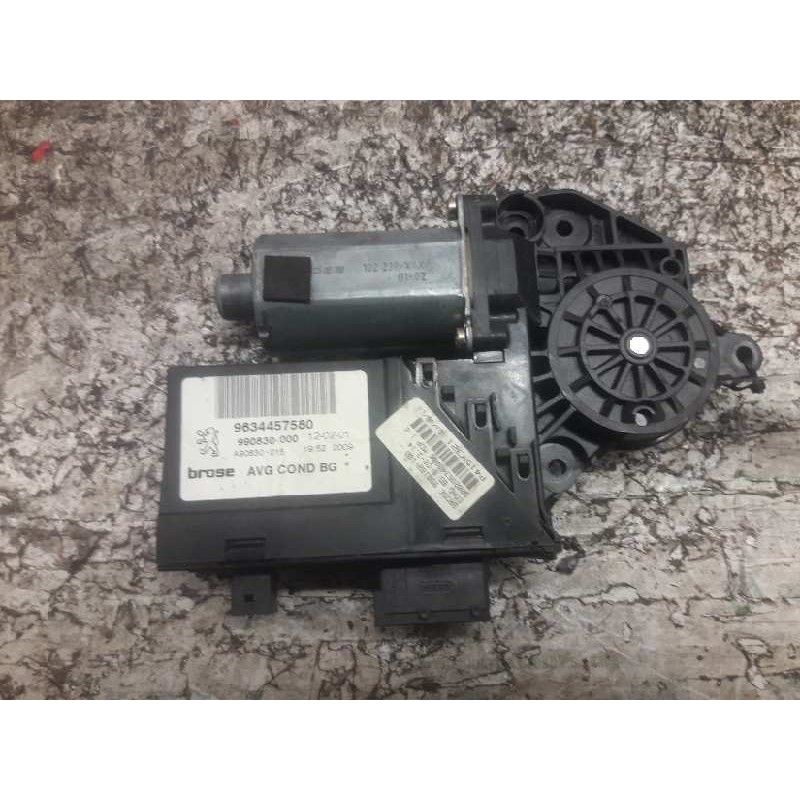 Recambio de motor elevalunas delantero izquierdo para peugeot 307 (s1) xt referencia OEM IAM 9634457580 990830000 0130821767 - Gris 3