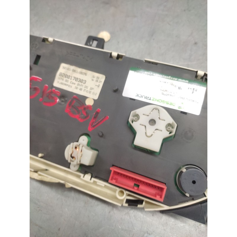 Recambio de cuadro instrumentos para renault laguna ii (bg0) authentique referencia OEM IAM 8200170303 2