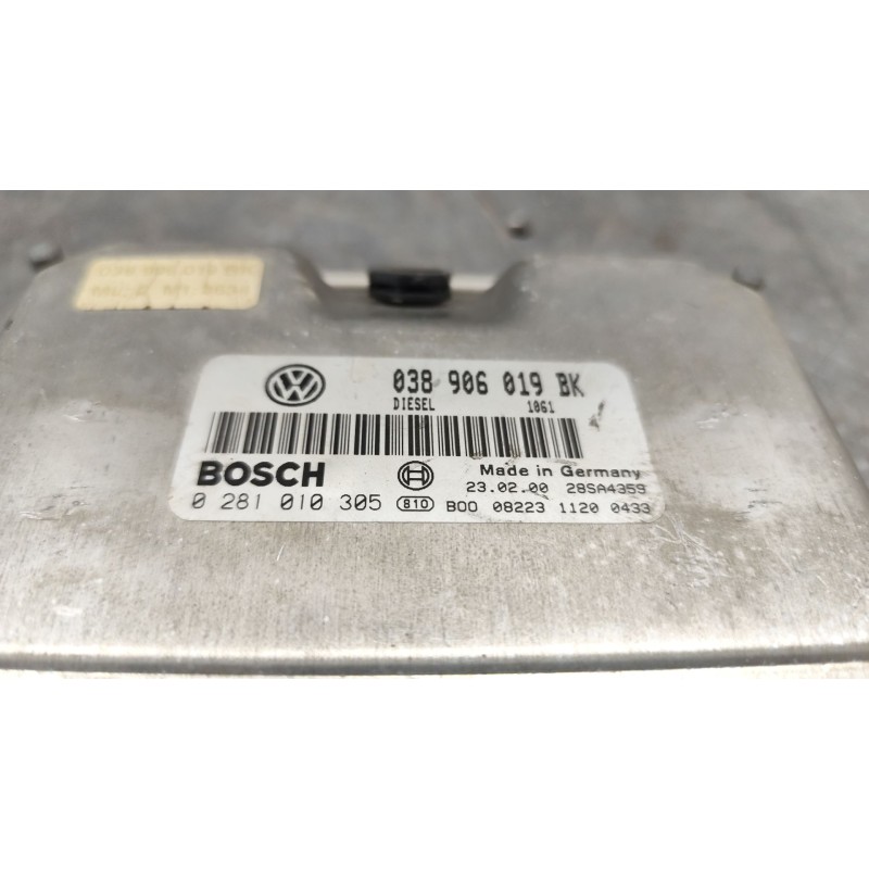 Recambio de centralita motor uce para volkswagen passat berlina (3b2) comfortline referencia OEM IAM 038906019BK 4
