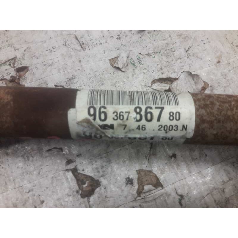 Recambio de transmision delantera izquierda para peugeot 307 (s1) xs referencia OEM IAM 9636786780 - Azul 2