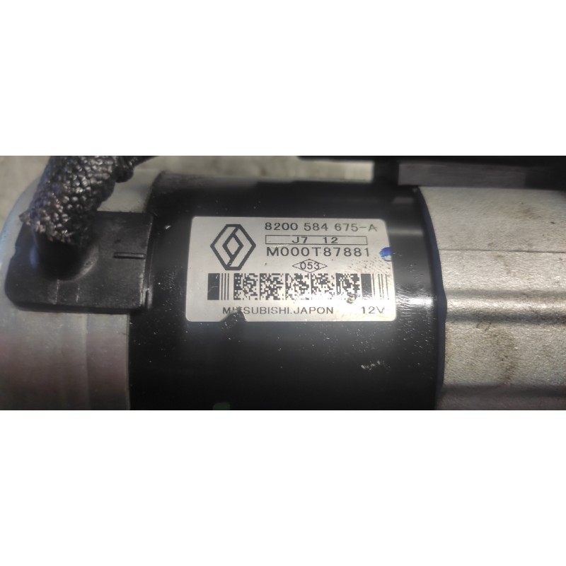 Recambio de motor arranque para renault scenic ii authentique referencia OEM IAM 8200584675A M000T87881 12 DIENTES - Azul 4