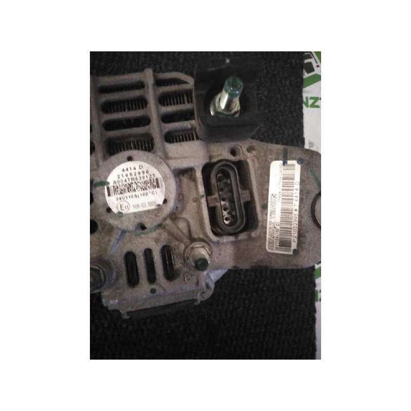 Recambio de alternador para renault serie t fg 4x2 cabina high-sleeper referencia OEM IAM 21652996 24V/110A - Rojo 2