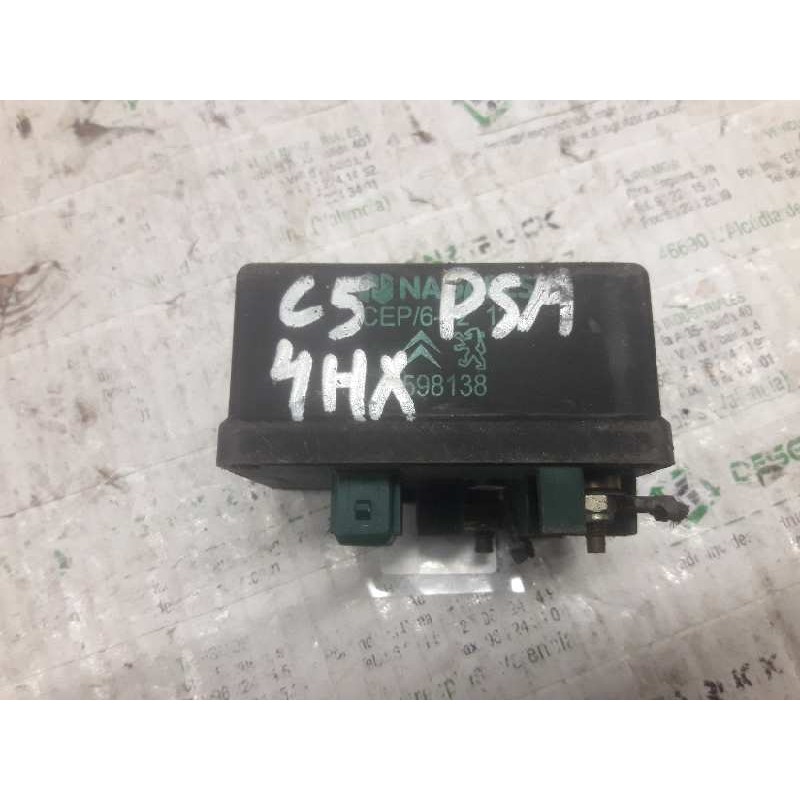 Recambio de caja precalentamiento para citroën c5 berlina 2.2 hdi fap cat (4hx / dw12ed4) referencia OEM IAM 598138 5 PINS