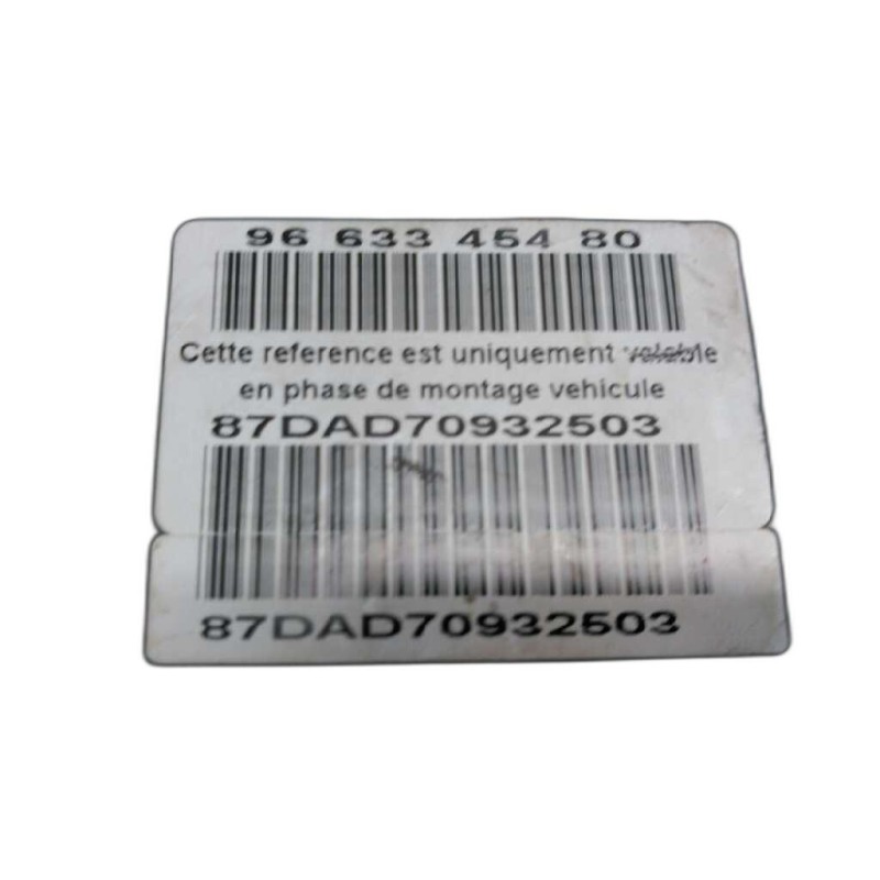 Recambio de abs para peugeot 307 break/sw (s2) sw d-sign referencia OEM IAM  4541T1 0265800406 7