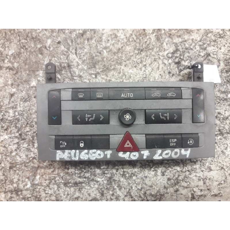 Recambio de mando climatizador para peugeot 407 sr confort referencia OEM IAM 96533783 18C612FC 40/6 PINS