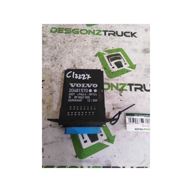Recambio de modulo electronico para volvo fh 12 2002  12.1 diesel (d12d460) referencia OEM IAM 20481570 898067000 