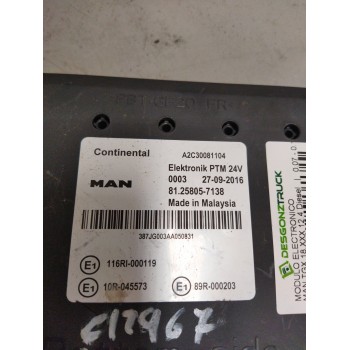 Recambio de modulo electronico para man tgx 18.xxx 12.4 diesel referencia OEM IAM 81258057127  