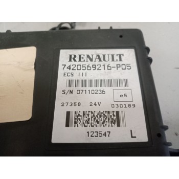 Recambio de modulo electronico para renault magnum ab 2005 referencia OEM IAM 7420569216 CENTRALITA ECS 