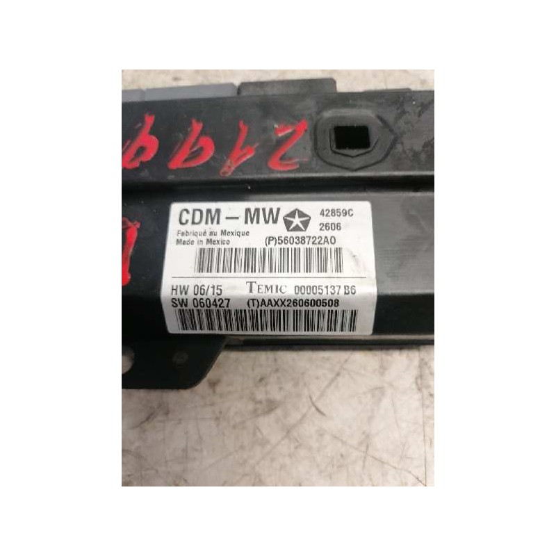 Recambio de modulo electronico para chrysler 300 c 3.0 crd referencia OEM IAM 56038722A0 PUERTA DELANTERA DERECHA - Gris 2