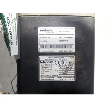 Recambio de motor calefaccion cabina para renault magnum ab diesel referencia OEM IAM AIRTOP2000ST WEBASTO 7421115644