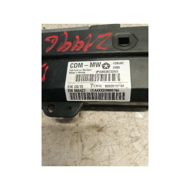 Recambio de modulo electronico para chrysler 300 c 3.0 crd referencia OEM IAM 56038722A0 PUERTA DELANTERA IZQUIERDA - Gris 2