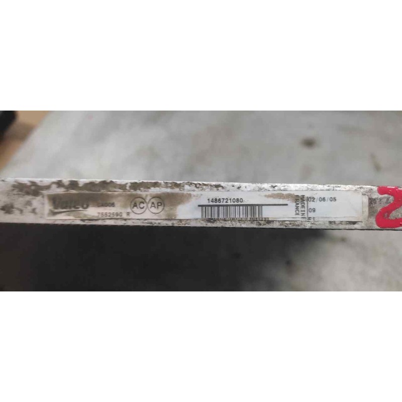Recambio de condensador / radiador a/a para citroën jumpy 2.0 hdi sx familiar (5/6 asientos) referencia OEM IAM - Blanco 3