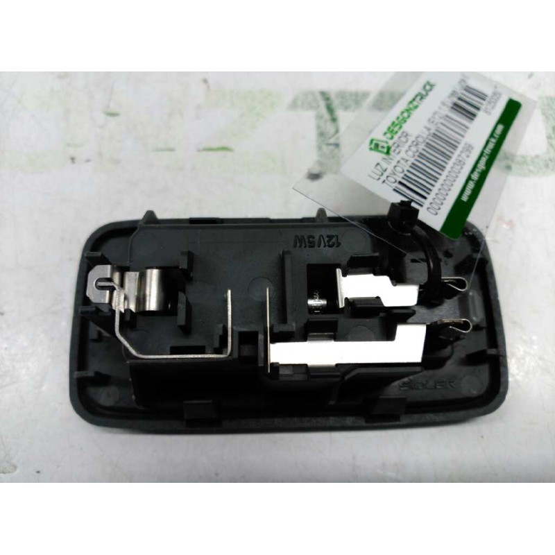 Recambio de luz interior para toyota corolla (e12) 1.6 linea luna berlina referencia OEM IAM 8125005010 MALETERO - Negro 2