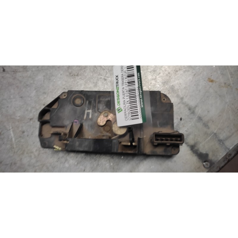 Recambio de cerradura puerta trasera derecha para citroën zx 1.8 cat (lfz / xu7jp) referencia OEM IAM   5 PINS 2