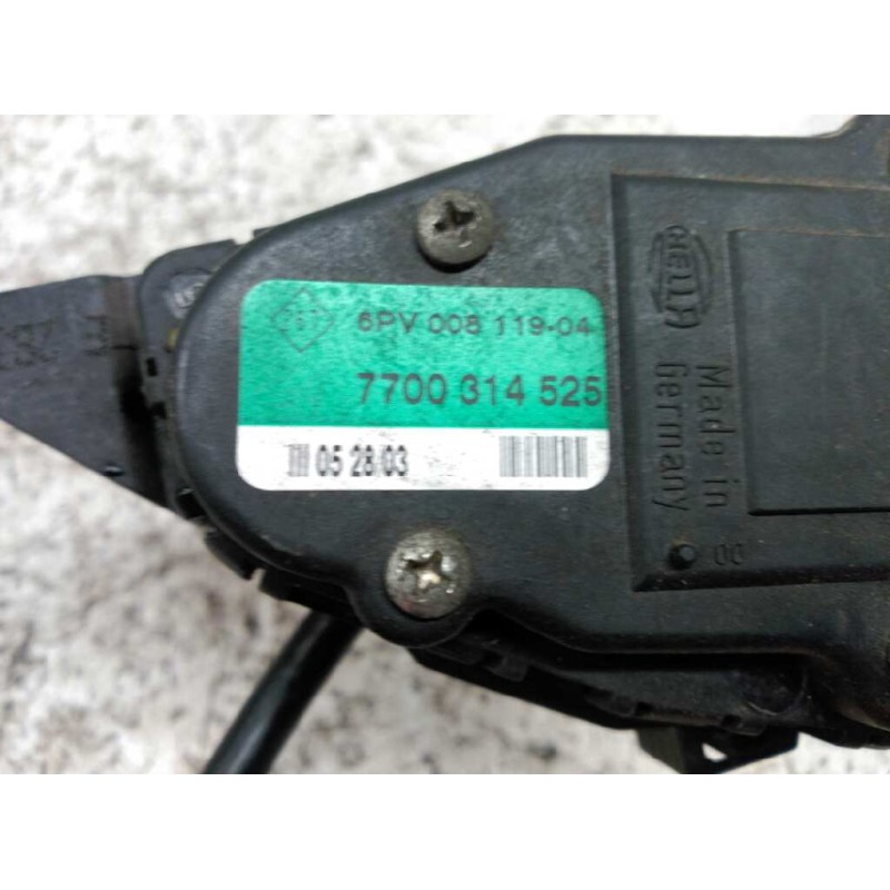 Recambio de potenciometro pedal para renault master desde '98 referencia OEM IAM 7700314525 ACELERADOR - Blanco 3