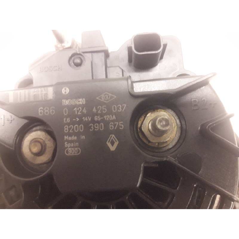Recambio de alternador para renault clio iii confort dynamique referencia OEM IAM 8200390675 0124425037 F00M145204 - Gris 5