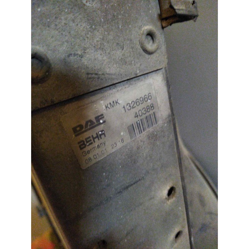 Recambio de radiador agua para daf serie 95 xf .480 fsafe (tipo .480) larga distancia referencia OEM IAM 1326966 2