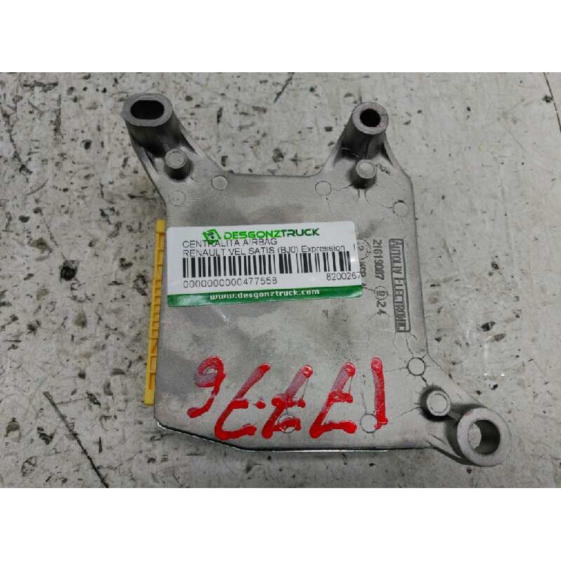 Recambio de centralita airbag para renault vel satis (bj0) expression referencia OEM IAM 8200905313 602627800 3