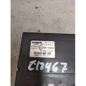 Recambio de modulo electronico para man tgx 18.xxx 12.4 diesel referencia OEM IAM 81258117031 4461702240 CENTRALITA ECAS