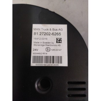 Recambio de cuadro instrumentos para man tgx 18.xxx 12.4 diesel referencia OEM IAM 81272026265  