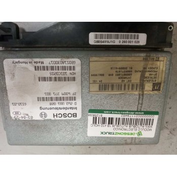 Recambio de modulo electronico para man autobus autobus 18.410 holc referencia OEM IAM 81258096116 0260001028 CENTRALITA INTARDE
