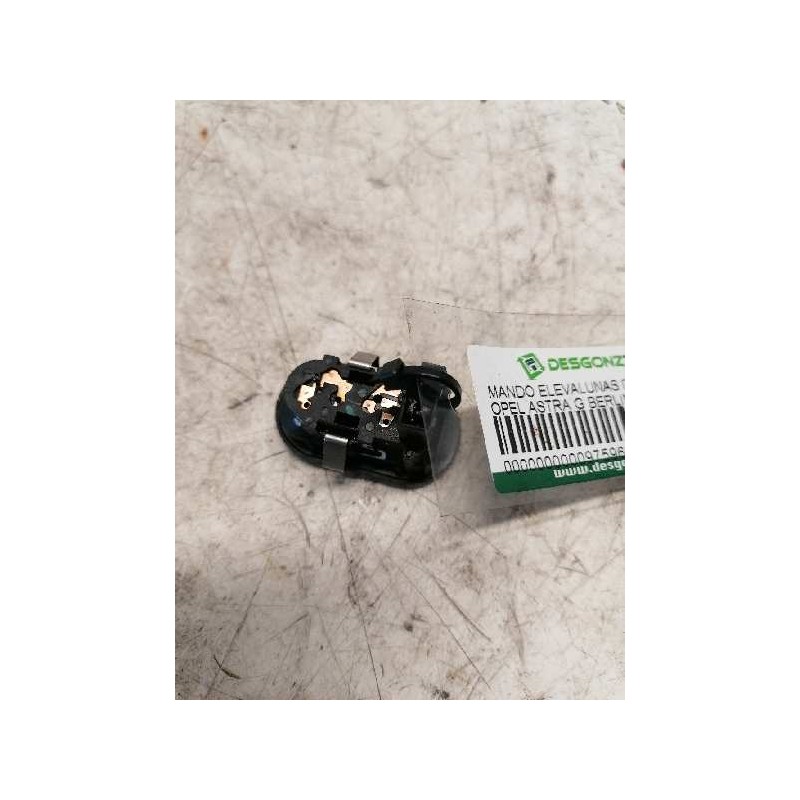 Recambio de mando elevalunas delantero derecho para opel astra g berlina club referencia OEM IAM 13363100 4 PINS 2