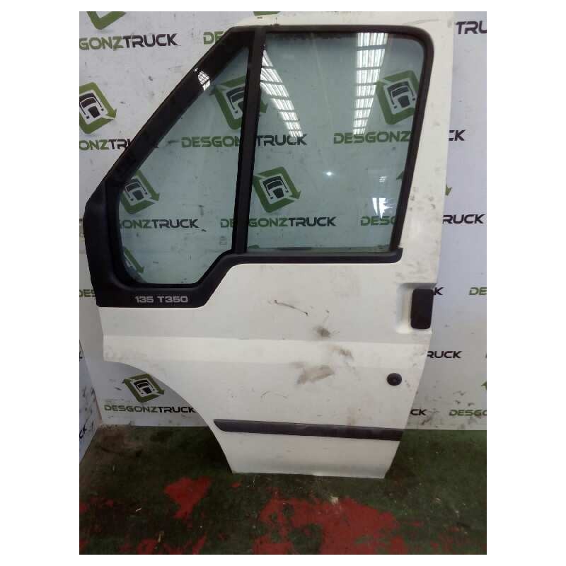 Recambio de puerta delantera izquierda para ford transit mod.2000 caja abierta ft 350 2.4 largo referencia OEM IAM - Blanco