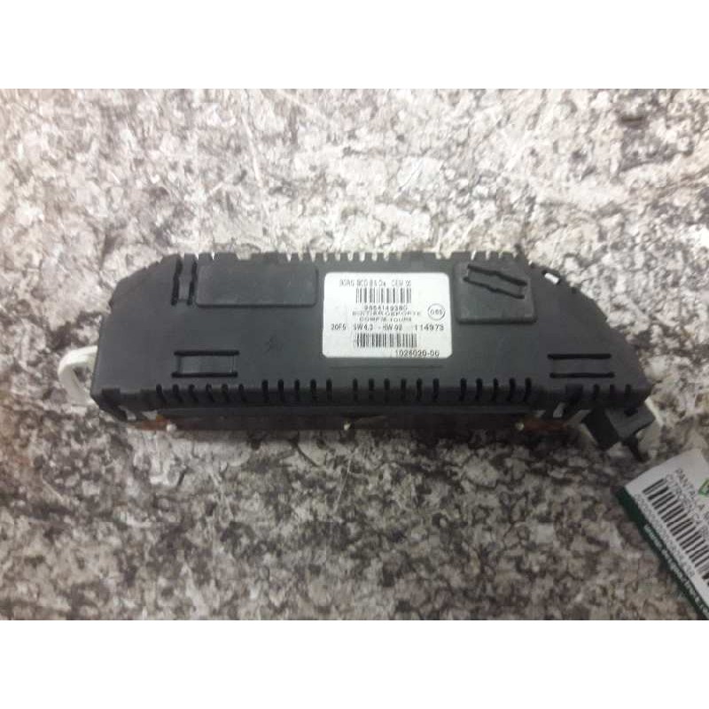 Recambio de pantalla multifuncion para citroën c4 berlina collection referencia OEM IAM 9654149380 102602000 6 PINS 3