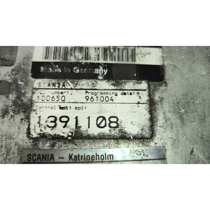 Recambio de modulo electronico para scania serie 3 bus l 113 cl (260cv) referencia OEM IAM 0281001192 1391108 5