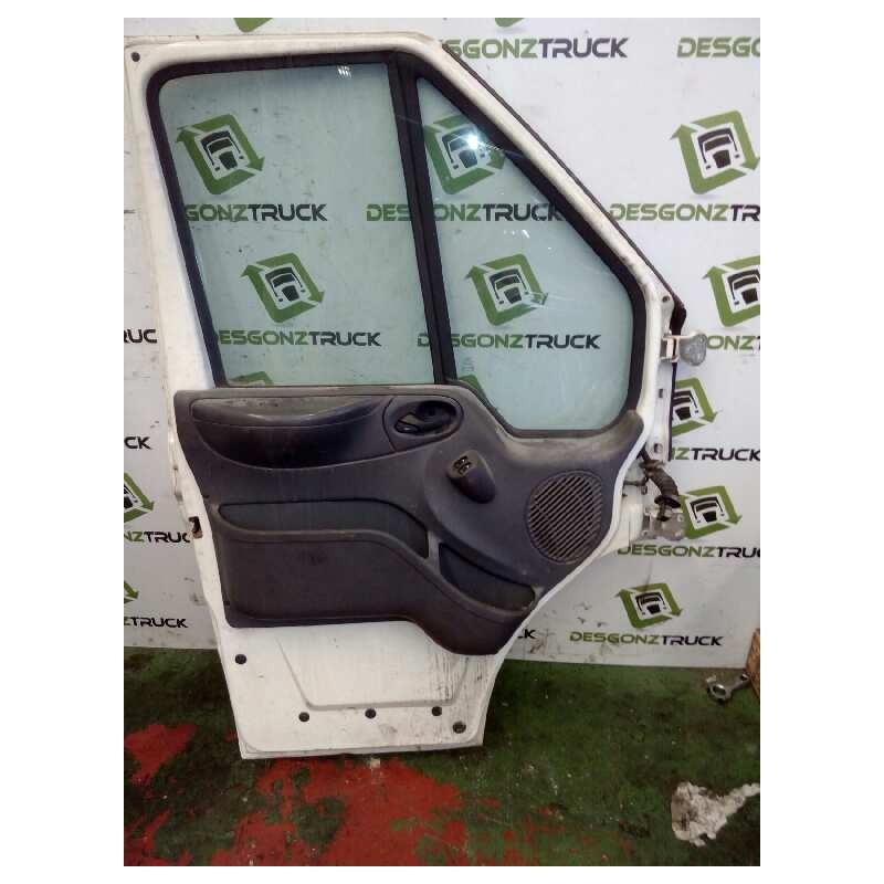 Recambio de puerta delantera izquierda para ford transit mod.2000 caja abierta ft 350 2.4 largo referencia OEM IAM - Blanco 2