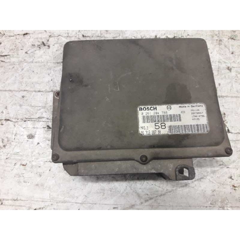 Recambio de centralita motor uce para citroën saxo 1.1 sx referencia OEM IAM 0261204788  