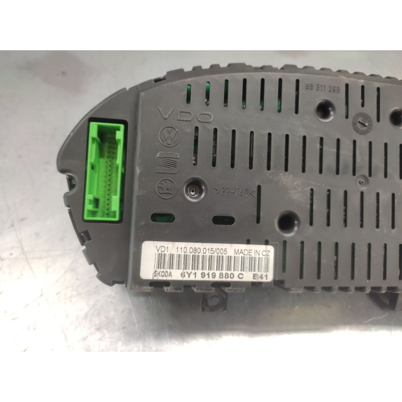Recambio de cuadro instrumentos para skoda fabia (6y2/6y3) classic referencia OEM IAM 6Y1919880C - Gris 3