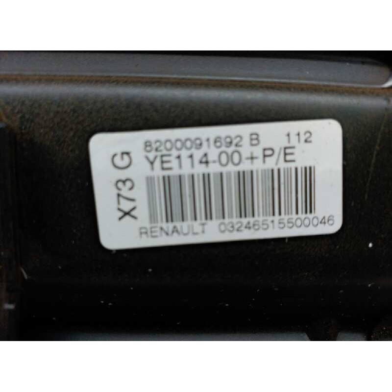 Recambio de airbag delantero derecho para renault vel satis (bj0) expression referencia OEM IAM 8200091692 4