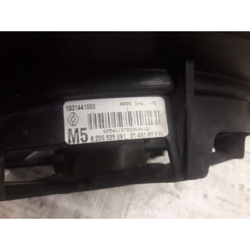 Recambio de electroventilador para renault clio iii confort dynamique referencia OEM IAM 8200525991 1831441000 1831442016G - Gris 2