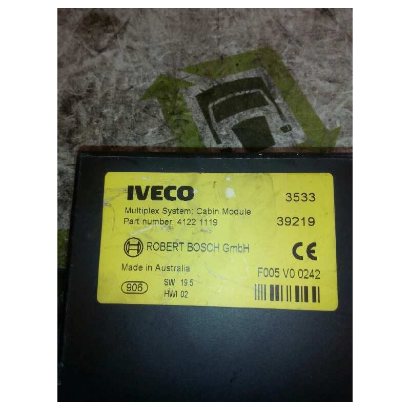 Recambio de modulo electronico para iveco stralis (ad/at) fsa at t / fp - lt 4x2 larga distancia referencia OEM IAM 41221119 SW - Blanco 2