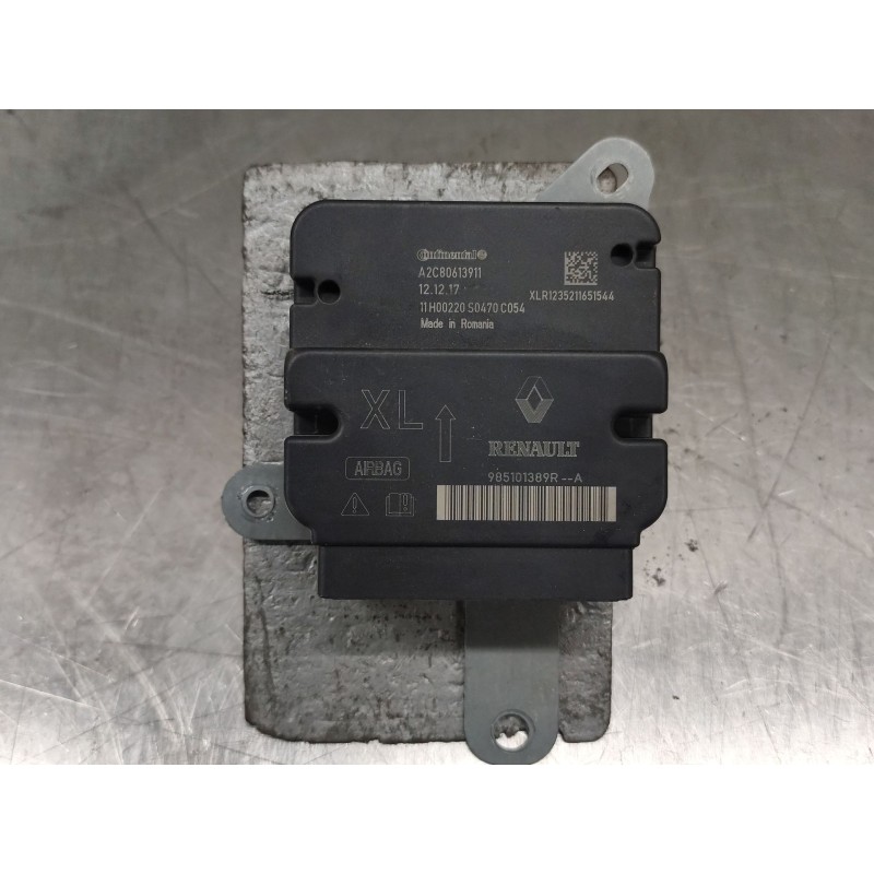 Recambio de centralita airbag para renault clio iv (bh_) 0.9 tce 90 referencia OEM IAM 985101389  