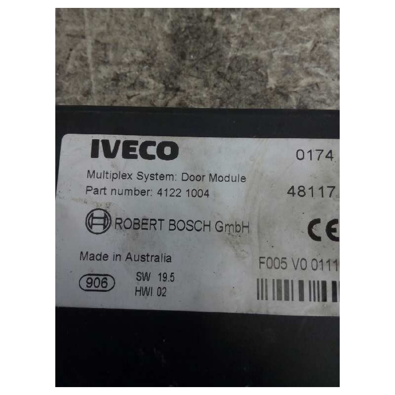 Recambio de modulo electronico para iveco stralis (ad/at) fsa at t / fp - lt 4x2 larga distancia referencia OEM IAM 41221004 SW - Blanco 2