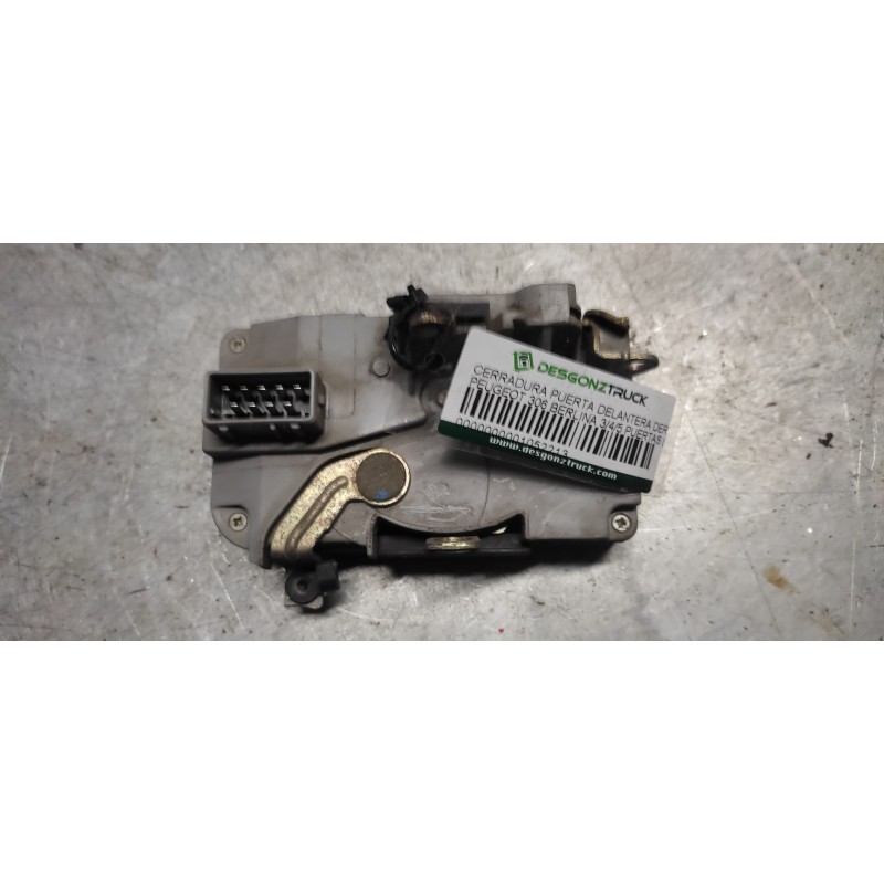 Recambio de cerradura puerta delantera derecha para peugeot 306 berlina 3/4/5 puertas (s2) boulebard referencia OEM IAM  9 PINS 2