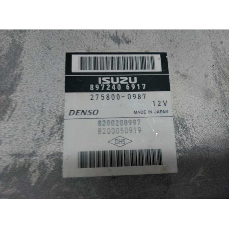 Recambio de centralita motor uce para renault vel satis (bj0) expression referencia OEM IAM 8200156879 2758000987 8972406917 3