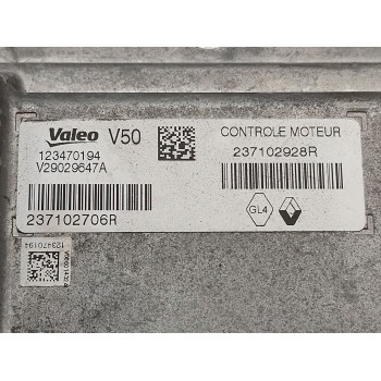 Recambio de centralita motor uce para renault clio iv (bh_) 0.9 tce 90 referencia OEM IAM 237102928R  