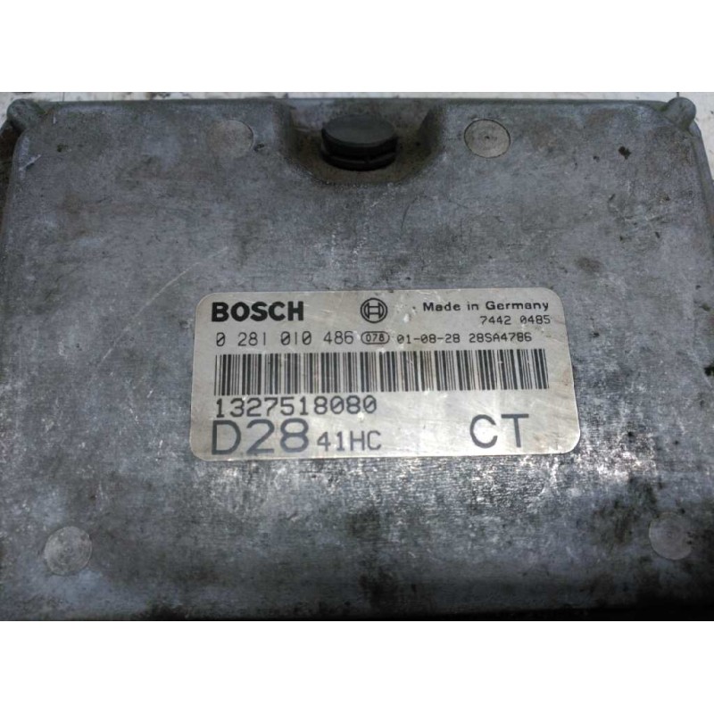 Recambio de centralita motor uce para peugeot boxer caja cerr. acristalado (rs3200)(230)('02) 1400 td referencia OEM IAM 1327518 2
