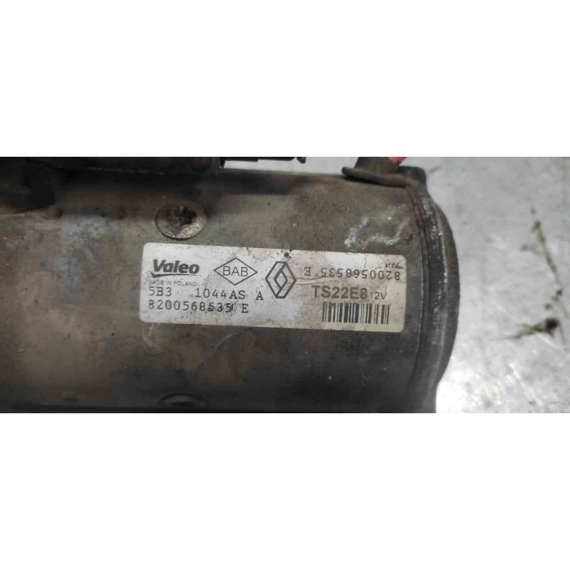 Recambio de motor arranque para renault master kofferaufbau l3h1 3,5t referencia OEM IAM 8200568535E 10 DIENTES - Blanco 3
