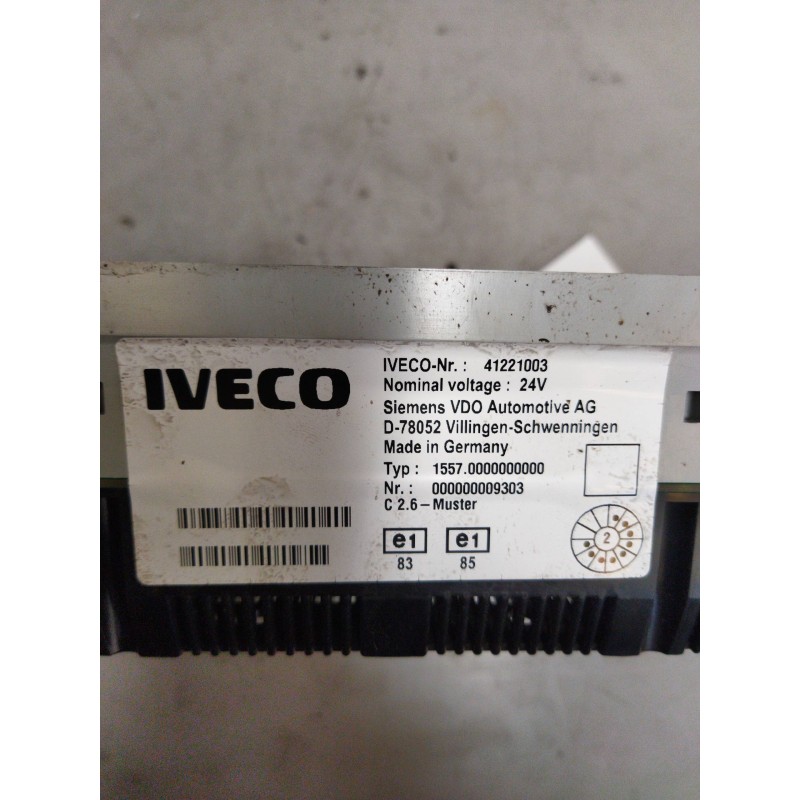 Recambio de cuadro instrumentos para iveco stralis (as) referencia OEM IAM 41221003 - Blanco 3