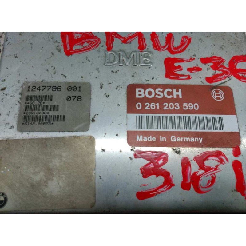 Recambio de centralita motor uce para bmw serie 3 berlina (e36) 318is referencia OEM IAM 2