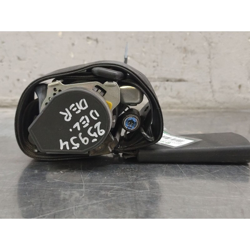 Recambio de cinturon seguridad delantero derecho para renault clio iv (bh_) 0.9 tce 90 referencia OEM IAM - Blanco 4