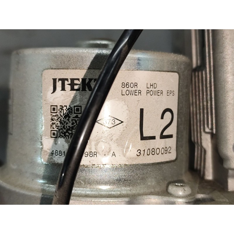 Recambio de columna direccion para renault clio iv (bh_) 0.9 tce 90 referencia OEM IAM 488106198R - Blanco 2