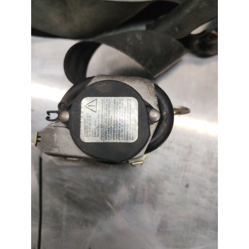 Recambio de cinturon seguridad delantero derecho para seat ibiza (6l1) cool referencia OEM IAM 6066674 - Negro 3