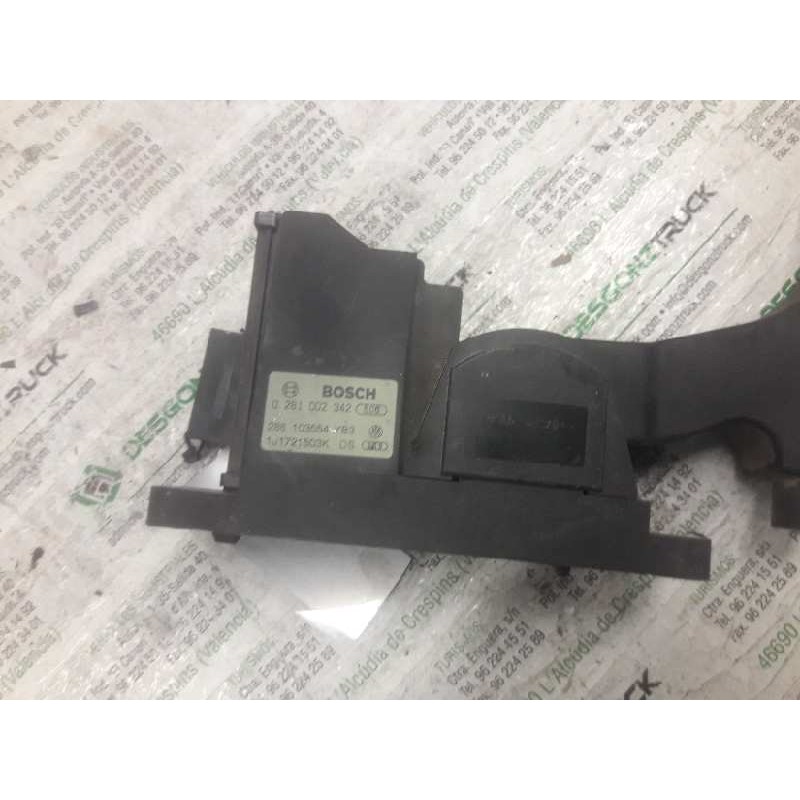 Recambio de potenciometro pedal para seat leon (1m1) 1.9 tdi referencia OEM IAM 1J1721503K 0281002342 6 PINS 2