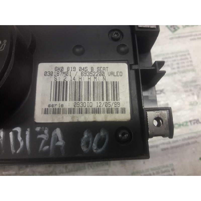 Recambio de mando calefaccion / aire acondicionado para seat ibiza (6k1) 1.9 tdi referencia OEM IAM 6K0819045B 26 PINS 2